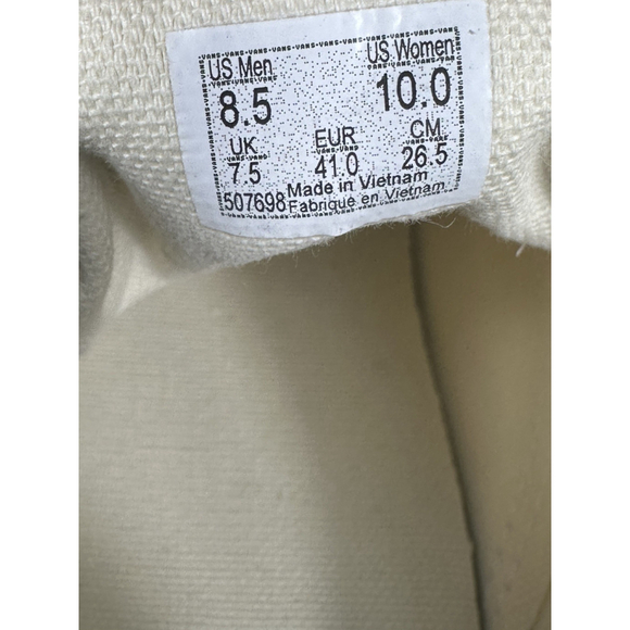 Vans Old Skool Marshmallow/ White Mens 8.5/ Women 10 VND000D7ZQJM - Picture 11 of 12